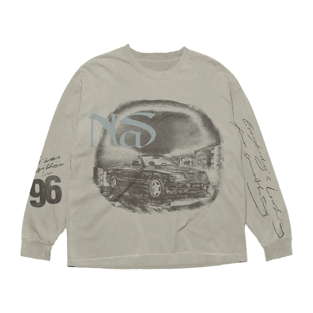 Nasir Jones Merch 2026 It Was Written Long Sleeve Shirt Gifts For Rap Lovers - Kdjoy