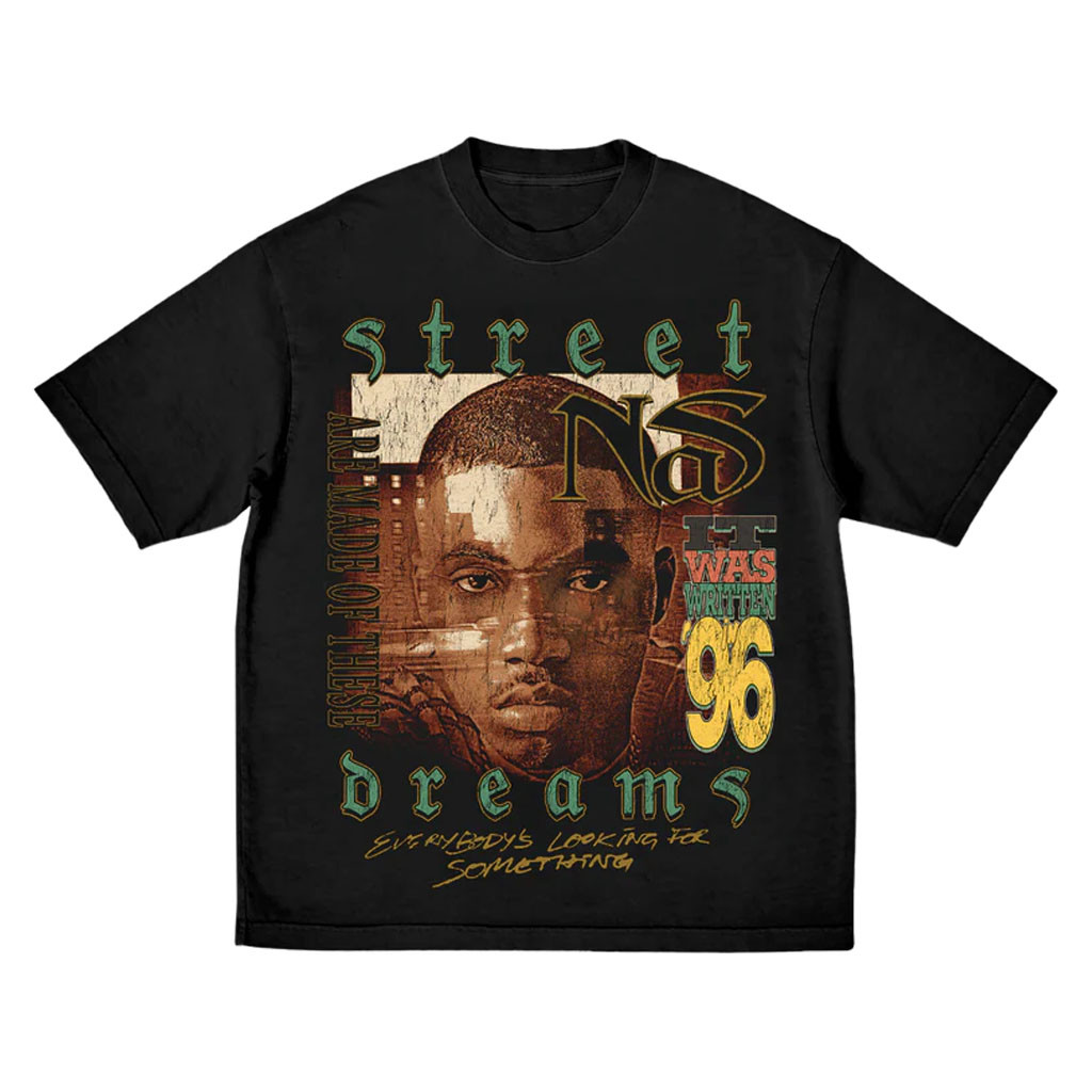 Nasir Jones Merch 2026 Street Dreams T-Shirt Black Best Gift For Rapper Fans - Kdjoy Nasir Jones Merch 2026 Street Dreams T-Shirt Black Best Gift For Rapper Fans - Kdjoy