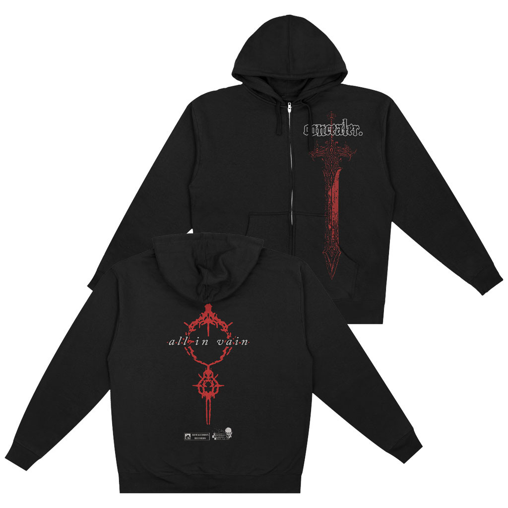 Native Estate Merch 2026 Concealer All In Vain Zip Hoodie Concealer Band Merch Fan Gifts - Kdjoy Native Estate Merch 2026 Concealer All In Vain Zip Hoodie Concealer Band Merch Fan Gifts - Kdjoy