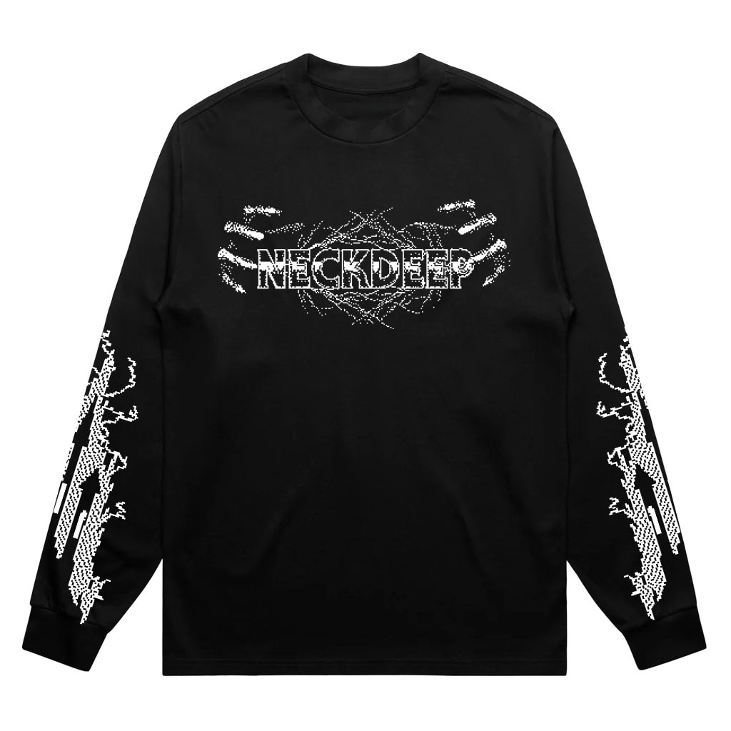 Neck Deep Merch 2026 Pixel Fantasty Long Sleeve Shirt Unique Gift For Band Fans - Kdjoy