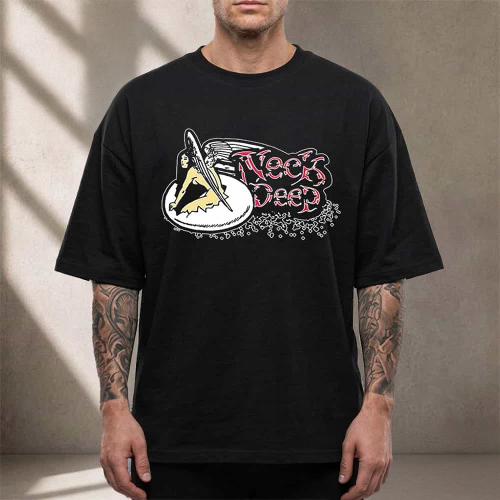 Neck Deep Merch Collection 2026 Angel's Egg T-Shirt Gifts For Pop Lovers - Kdjoy