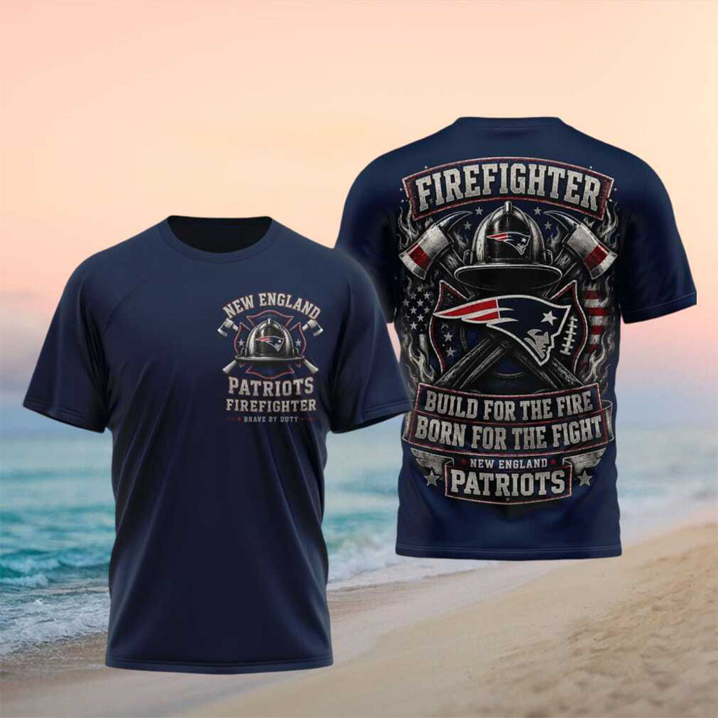 New England Patriots Firefighter Brave By Duty Football Shirt NE Patriots Merch Fireman Gifts - Kdjoy New England Patriots Firefighter Brave By Duty Football Shirt NE Patriots Merch Fireman Gifts - Kdjoy