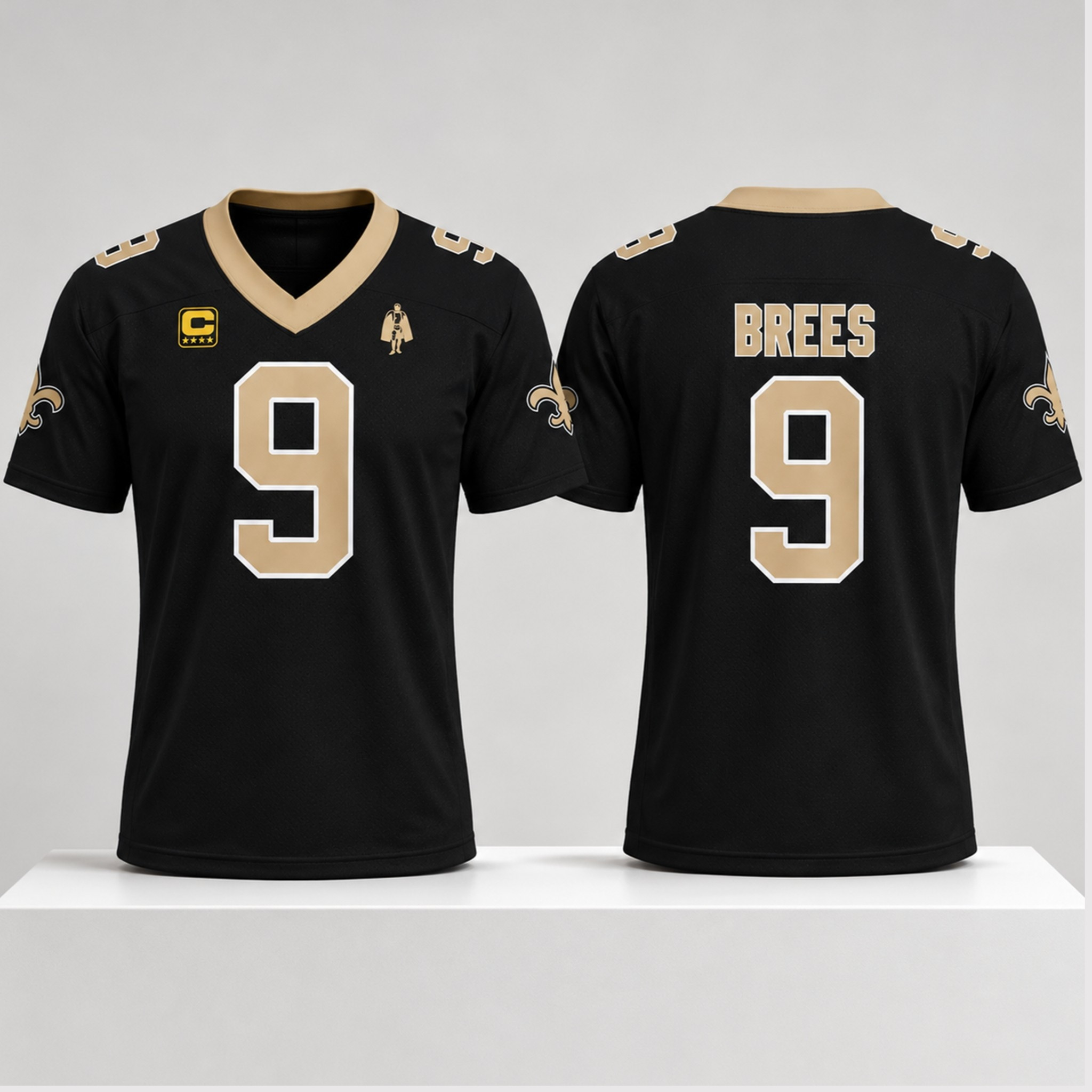 New Orleans Saints #9 Drew Brees 2026 Jersey NO Saints Merch Present For Football Fans - Kdjoy