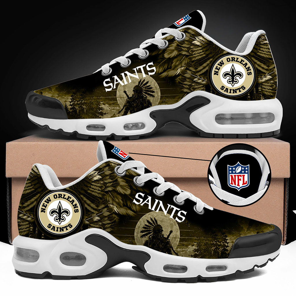 New Orleans Saints Native Spirit Heritage Shoes Sneakers 2026 NO Saints Merch Football Fan Gift - Kdjoy New Orleans Saints Native Spirit Heritage Shoes Sneakers 2026 NO Saints Merch Football Fan Gift - Kdjoy