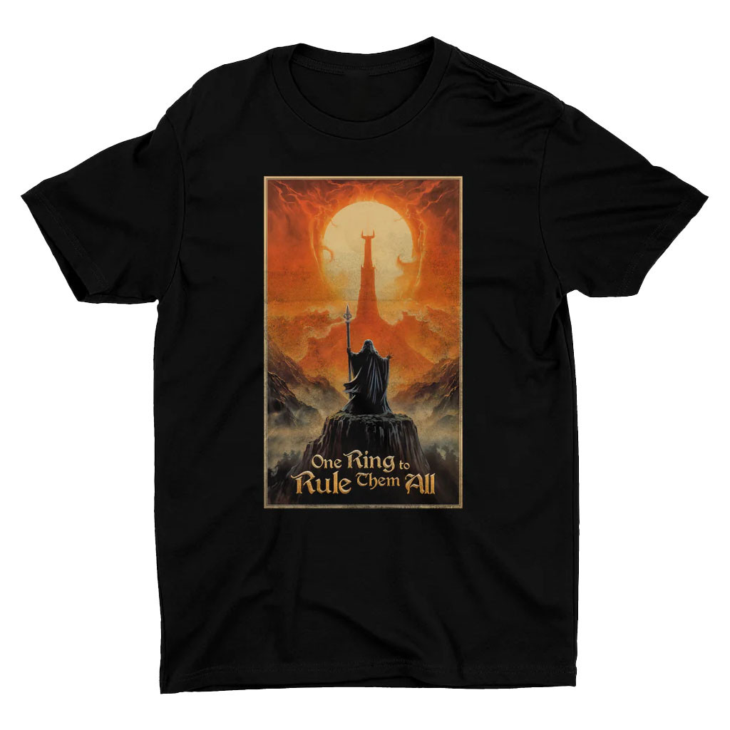 New Rockstars Merch 2026 Binded In Darkness T-Shirt One Ring To Rule Them All Shirt LOTR Merch - Kdjoy