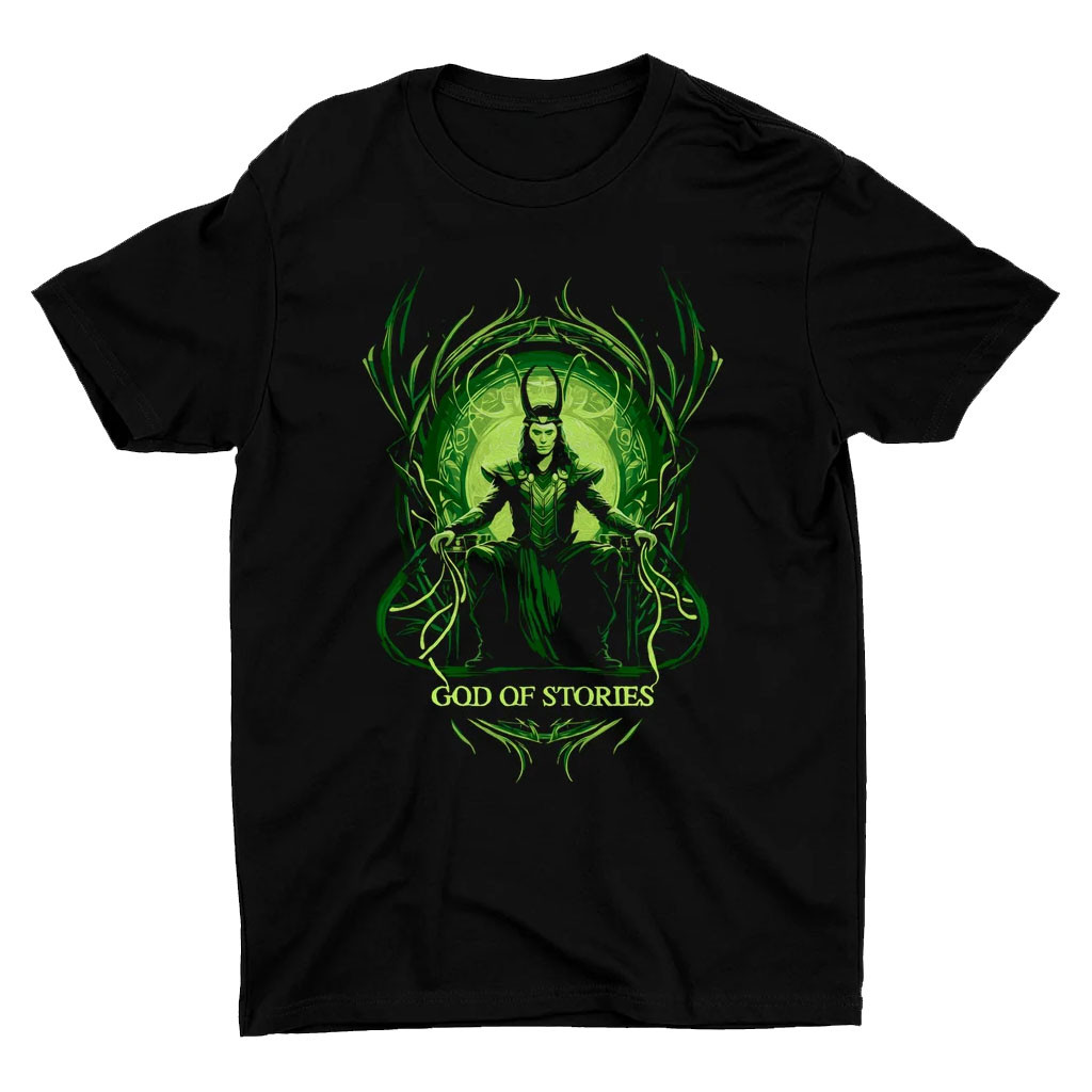 New Rockstars Merch 2026 God Of Stories T-Shirt Loki Merch Present For Marvel Lovers - Kdjoy
