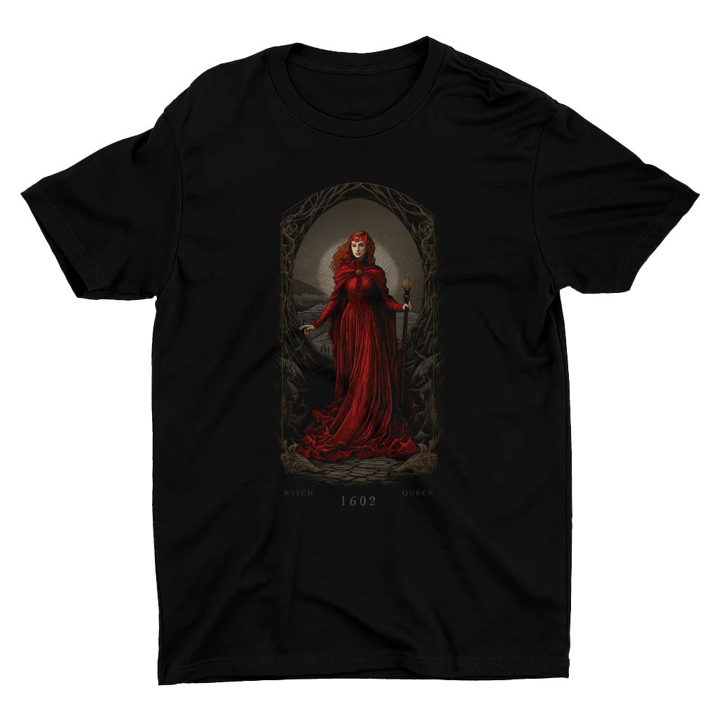 New Rockstars Merch 2026 Queen Of Chaos T-Shirt Witch Shirt Gift Ideas For Sisters - Kdjoy