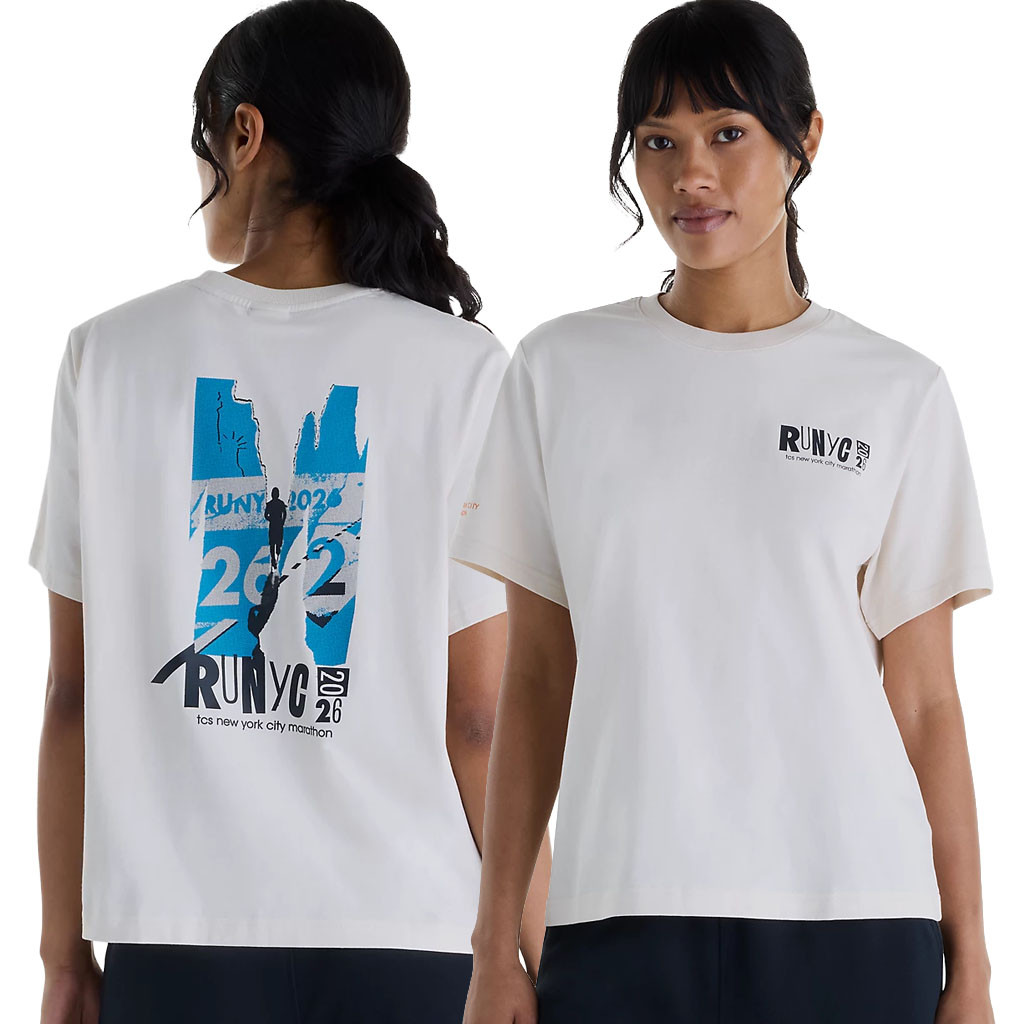 New York City Marathon Merch 2026 NYC Marathon Graphic T-Shirt White Best Gift For Runner - Kdjoy