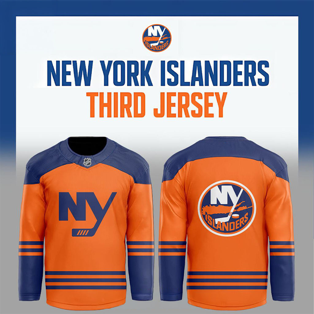 New York Islanders X Third Jersey 2026 New Season Hockey Jersey NY Islanders Merch Gift For Fan - Kdjoy