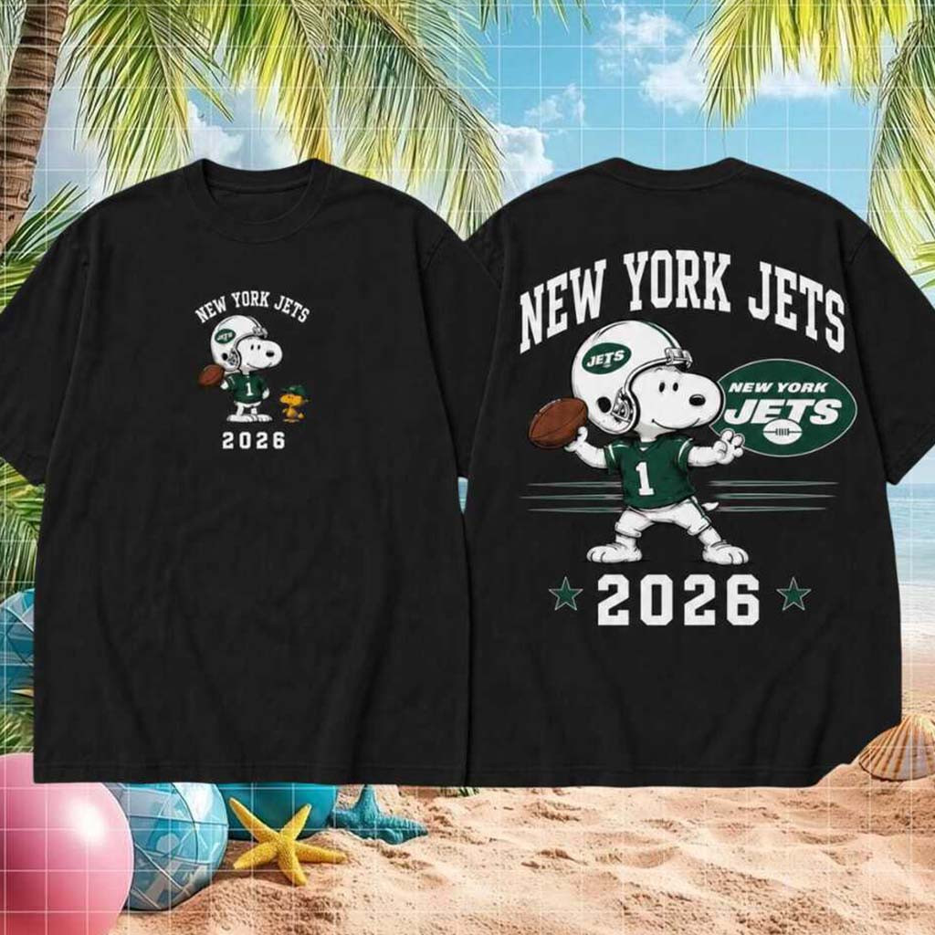 New York Jets Football Snoopy 2026 Shirt NY Jets Merch Unique Gifts For Football Lovers - Kdjoy New York Jets Football Snoopy 2026 Shirt NY Jets Merch Unique Gifts For Football Lovers - Kdjoy