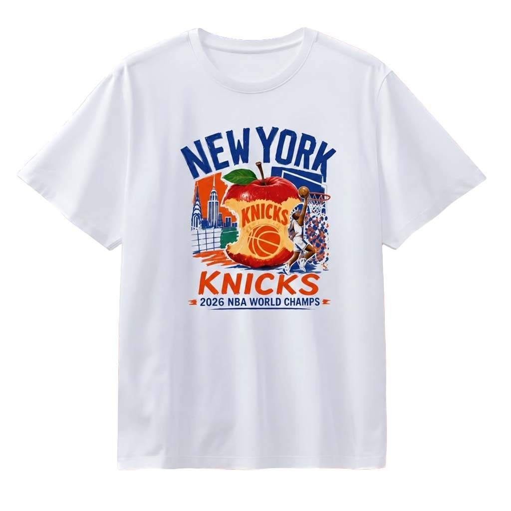 New York Knicks 2026 World Champs T-Shirt NY Knicks Merch Gift For Basketball Lovers - Kdjoy