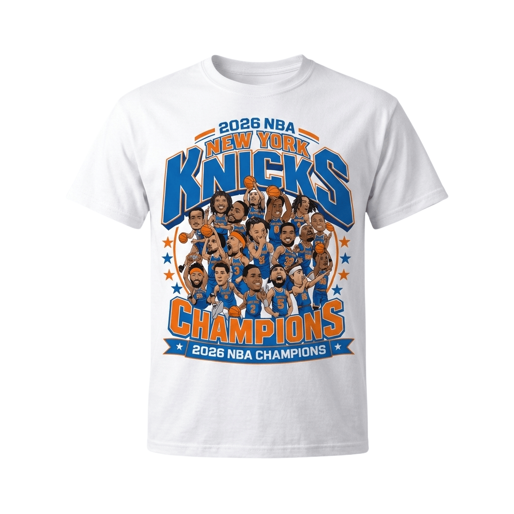 New York Knicks Championship 2026 Shirt NY Knicks Merch Gifts For Basketball Fan - Kdjoy New York Knicks Championship 2026 Shirt NY Knicks Merch Gifts For Basketball Fan - Kdjoy