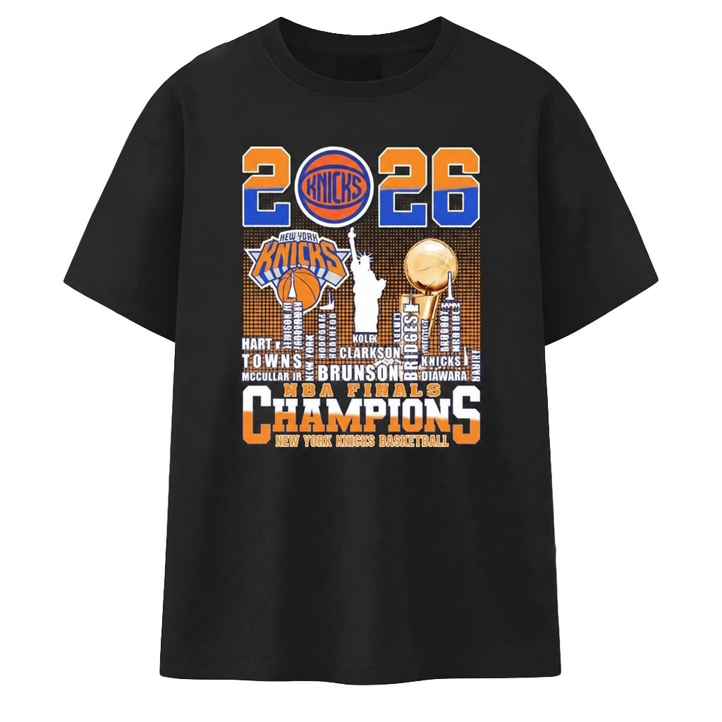 New York Knicks Name Of Legends 2026 Finals Champions T-Shirt Knicks Merch Basketball Fan Gift - Kdjoy New York Knicks Name Of Legends 2026 Finals Champions T-Shirt Knicks Merch Basketball Fan Gift - Kdjoy