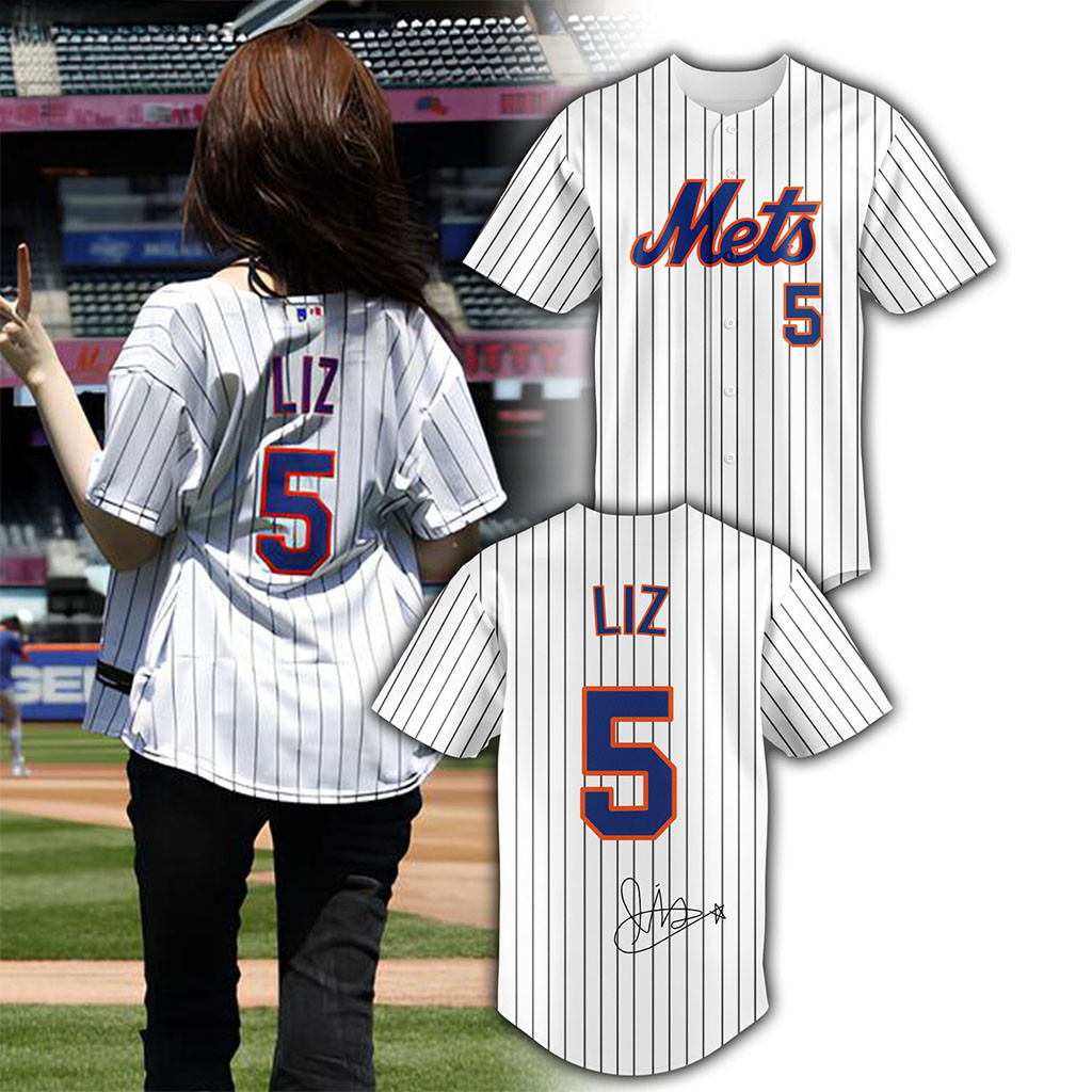 New York Mets #5 Liz 2026 Baseball Jersey NY Mets Merch Best Gifts For Baseball Lovers - Kdjoy New York Mets #5 Liz 2026 Baseball Jersey NY Mets Merch Best Gifts For Baseball Lovers - Kdjoy
