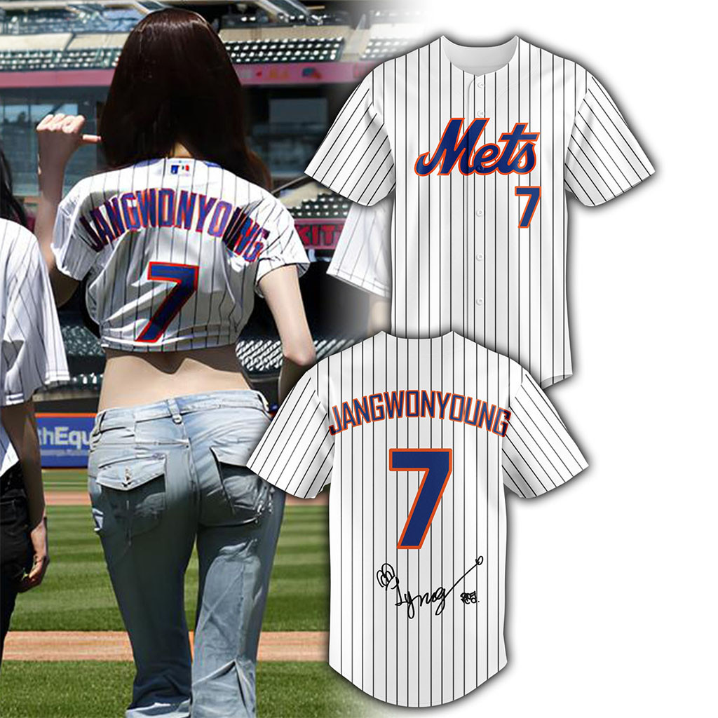 New York Mets #7 Jang Wonyoung 2026 Baseball Jersey NY Mets Merch Best Gifts For Baseball Fans - Kdjoy New York Mets #7 Jang Wonyoung 2026 Baseball Jersey NY Mets Merch Best Gifts For Baseball Fans - Kdjoy