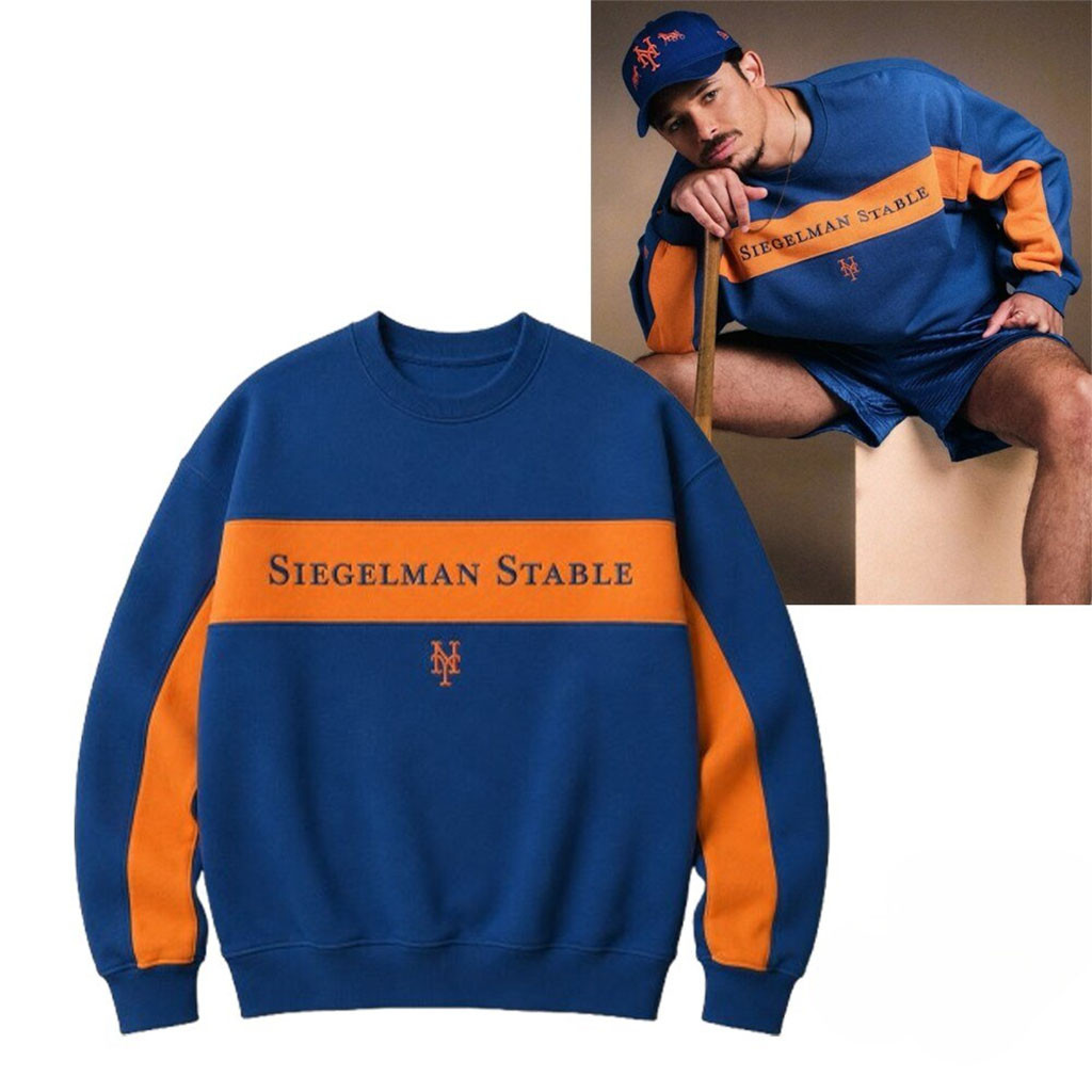 New York Mets Anthony Ramos Siegelman Stable 2026 Sweatshirt NY Mets Merch Gift For Brothers - Kdjoy New York Mets Anthony Ramos Siegelman Stable 2026 Sweatshirt NY Mets Merch Gift For Brothers - Kdjoy