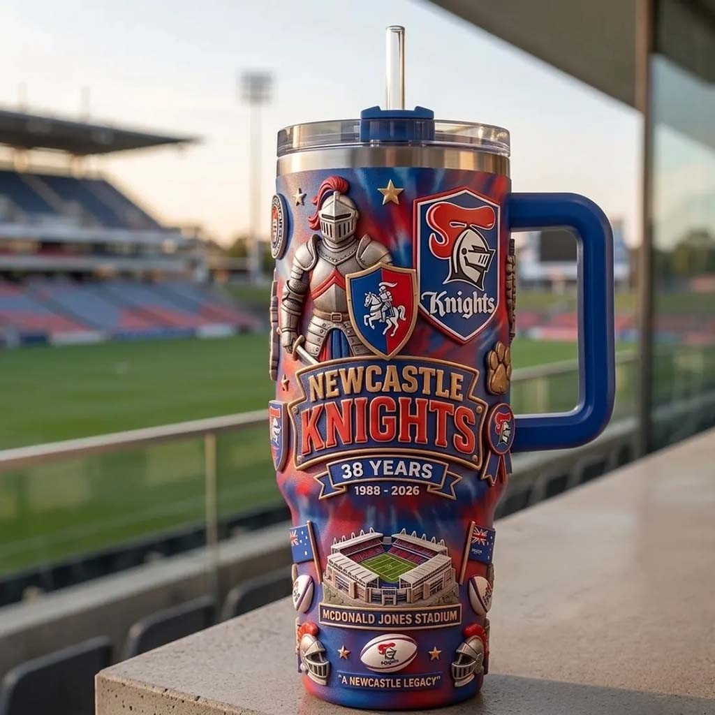 Newcastle Knights 38 Years Stanley Tumbler Newcastle Knights Merch Present For Rugby Fans - Kdjoy Newcastle Knights 38 Years Stanley Tumbler Newcastle Knights Merch Present For Rugby Fans - Kdjoy