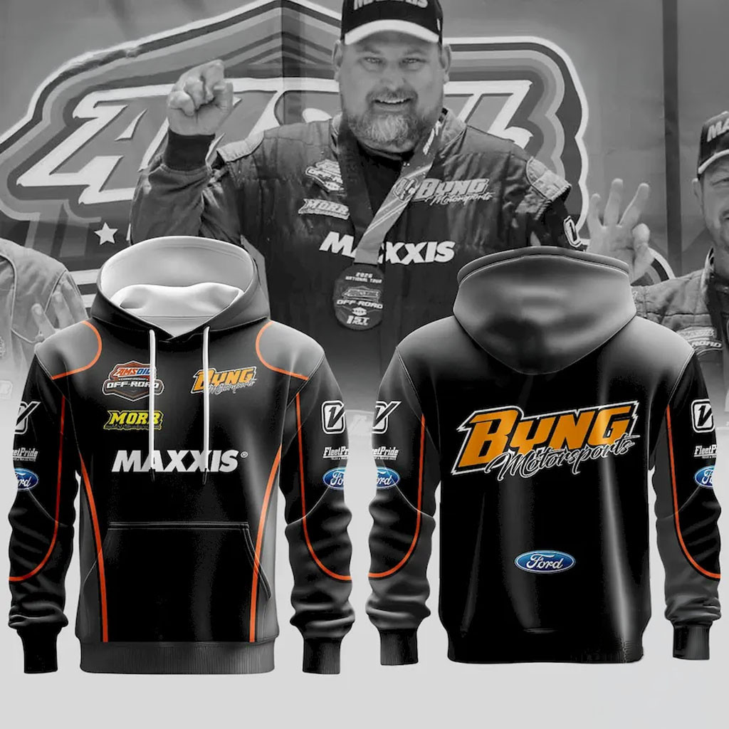 Nick Byng Championship Off-Road Hoodie 2026 Nick Byng Merch Present For Motorsports Fans - Kdjoy