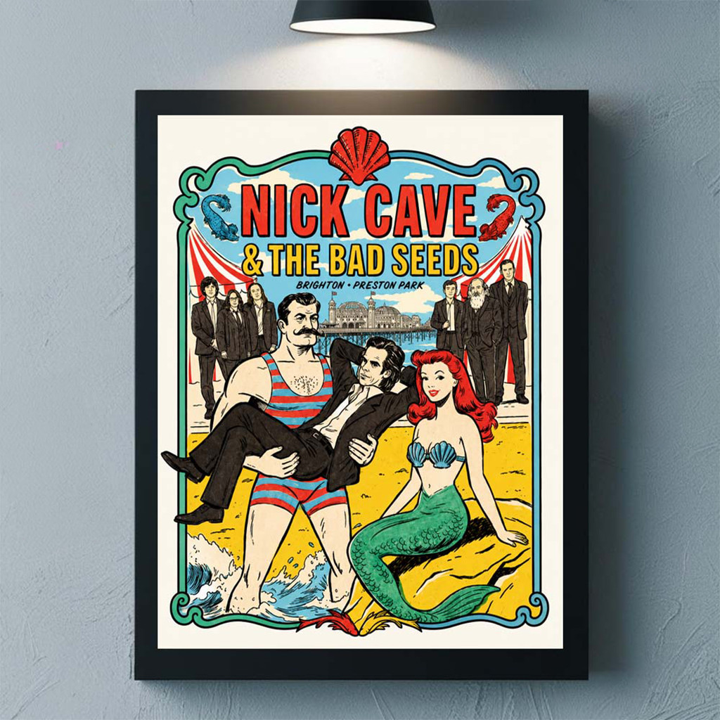 Nick Cave And The Bad Seeds Merch Brighton Preston Park 2026 Event Poster Gifts For Brother - Kdjoy Nick Cave And The Bad Seeds Merch Brighton Preston Park 2026 Event Poster Gifts For Brother - Kdjoy