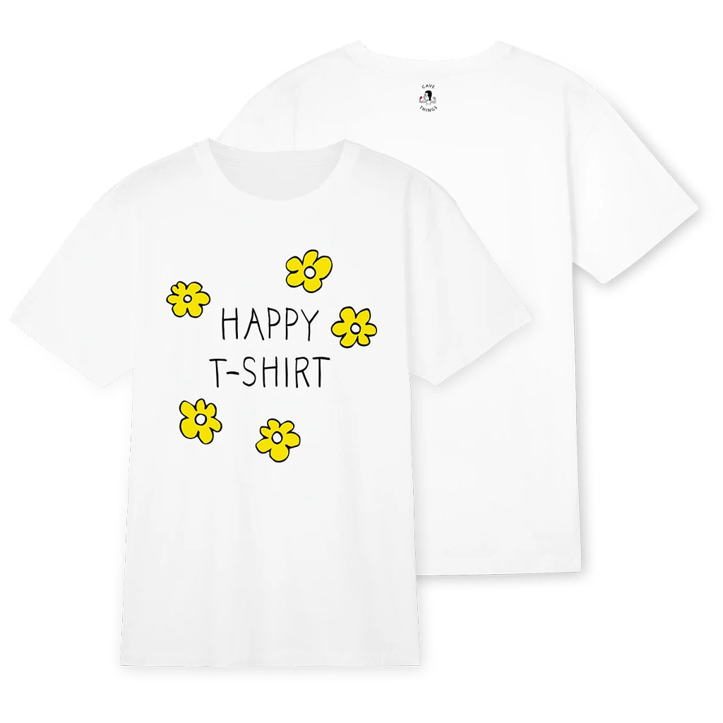 Nick Cave Merch 2026 Happy T-Shirt Floral Shirt White Gift Ideas For Sisters