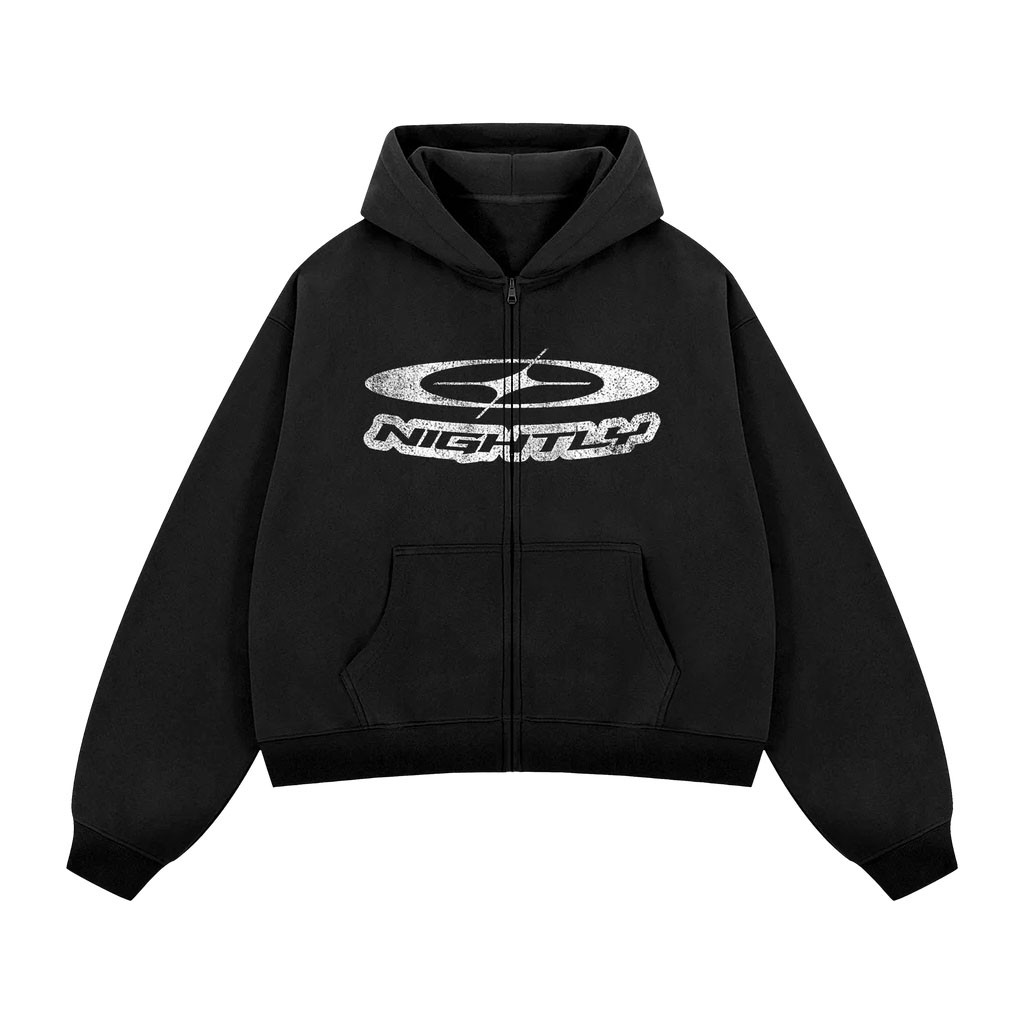 Nightly Merch 2026 Nightly Retro Zip Hoodie Best Gifts For Music Lovers - Kdjoy