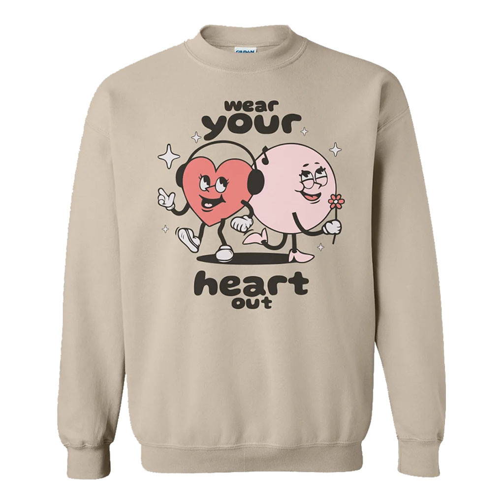 Nightly Merch 2026 Wear Your Heart Out Sweatshirt Music Lover Gifts For Her - Kdjoy