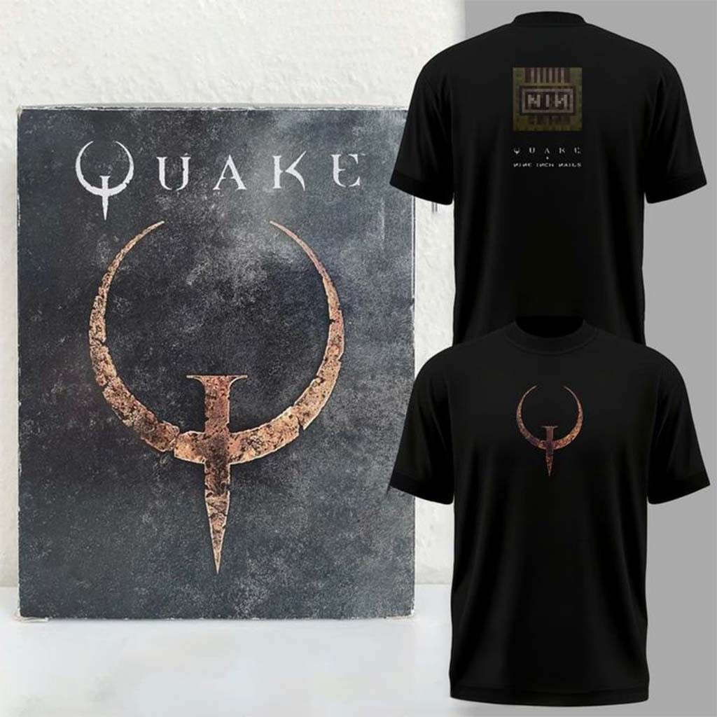 Nine Inch Nails QUAKE Album 30th Anniversary Special Shirt NIN Merch Gift For Band Fans - Kdjoy