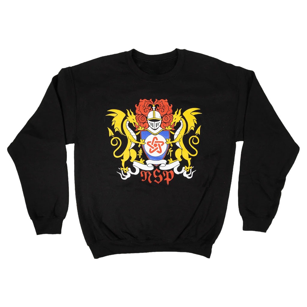 Ninja Sex Party Merch 2026 Medieval Crewneck Black NSP Sweatshirt Gift For Brothers - Kdjoy Ninja Sex Party Merch 2026 Medieval Crewneck Black NSP Sweatshirt Gift For Brothers - Kdjoy