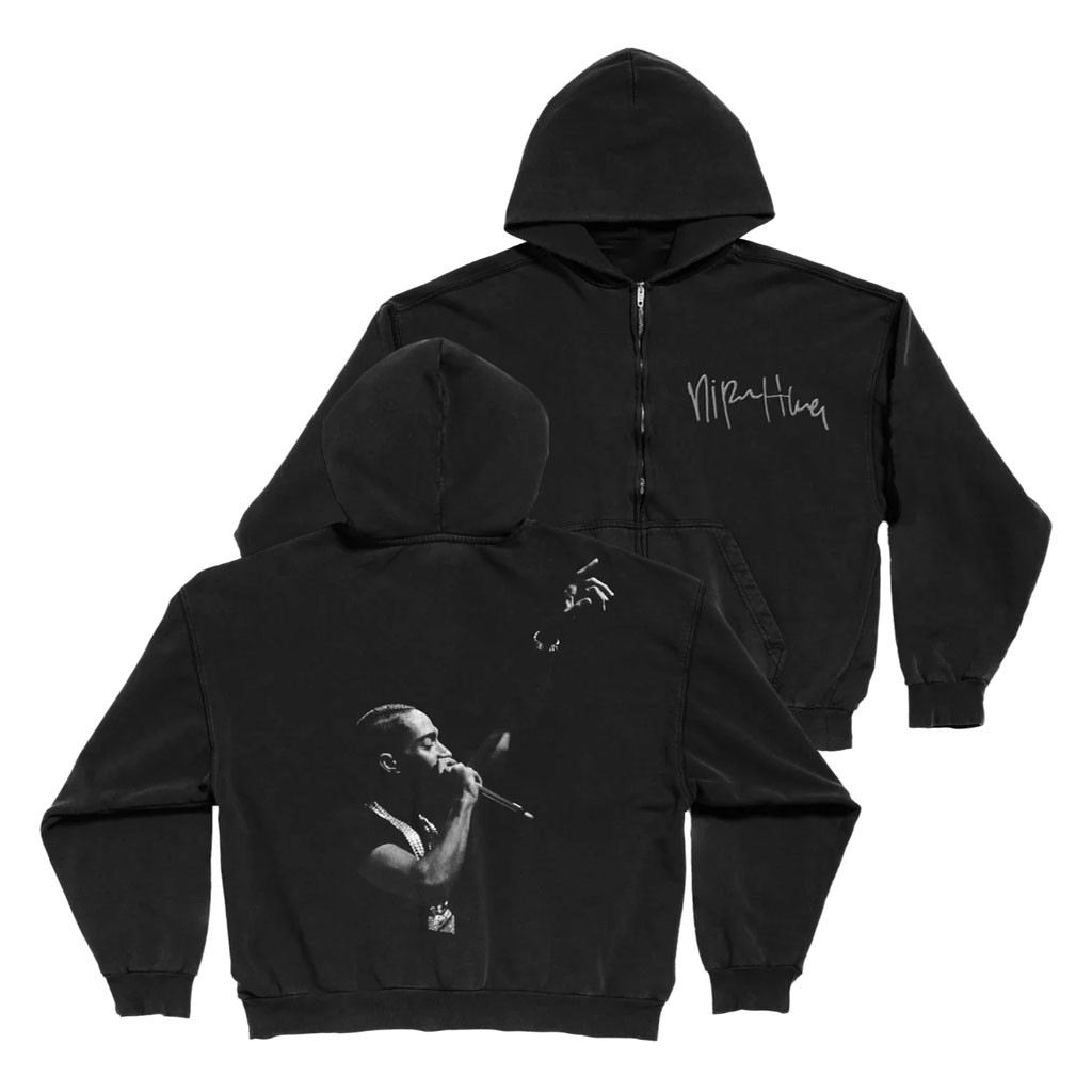 Nipsey Hussle Merch 2026 Real Big Zip Hoodie Gift Ideas For Rap Lovers - Kdjoy