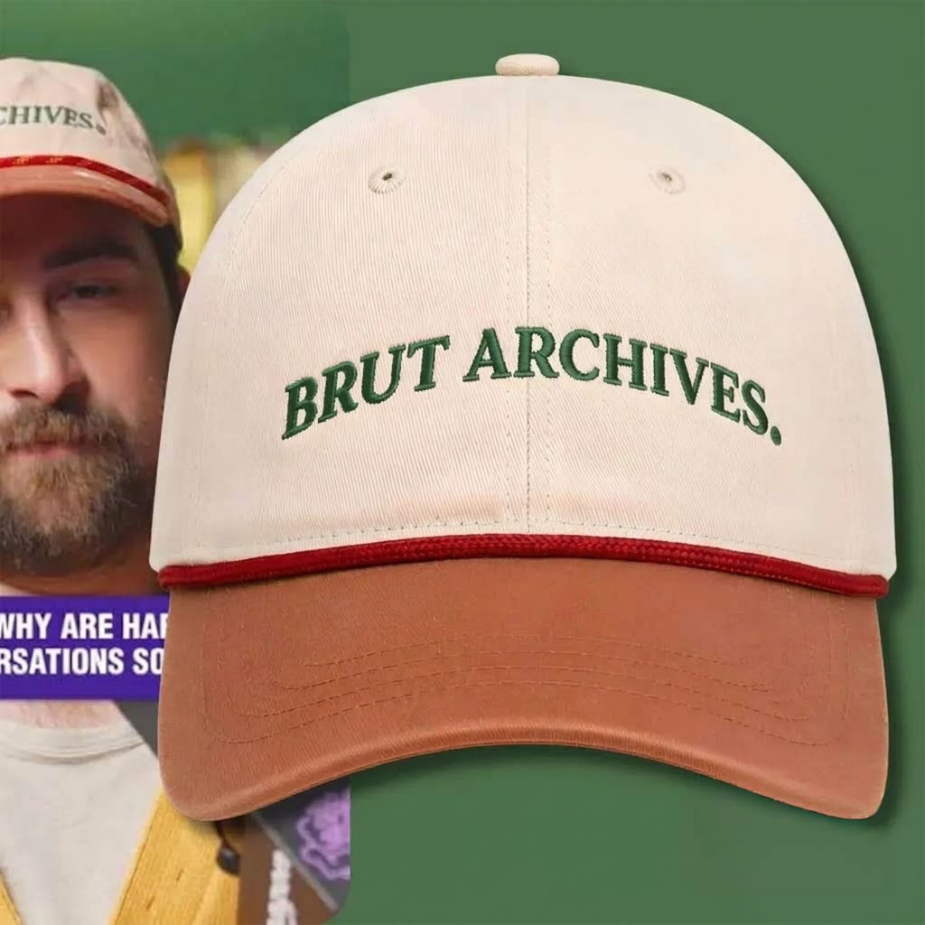Noah Kahan Brut Archives Hat 2026 Embroidered Noah Kahan Merch Gift Ideas For Music Lovers - Kdjoy Noah Kahan Brut Archives Hat 2026 Embroidered Noah Kahan Merch Gift Ideas For Music Lovers - Kdjoy