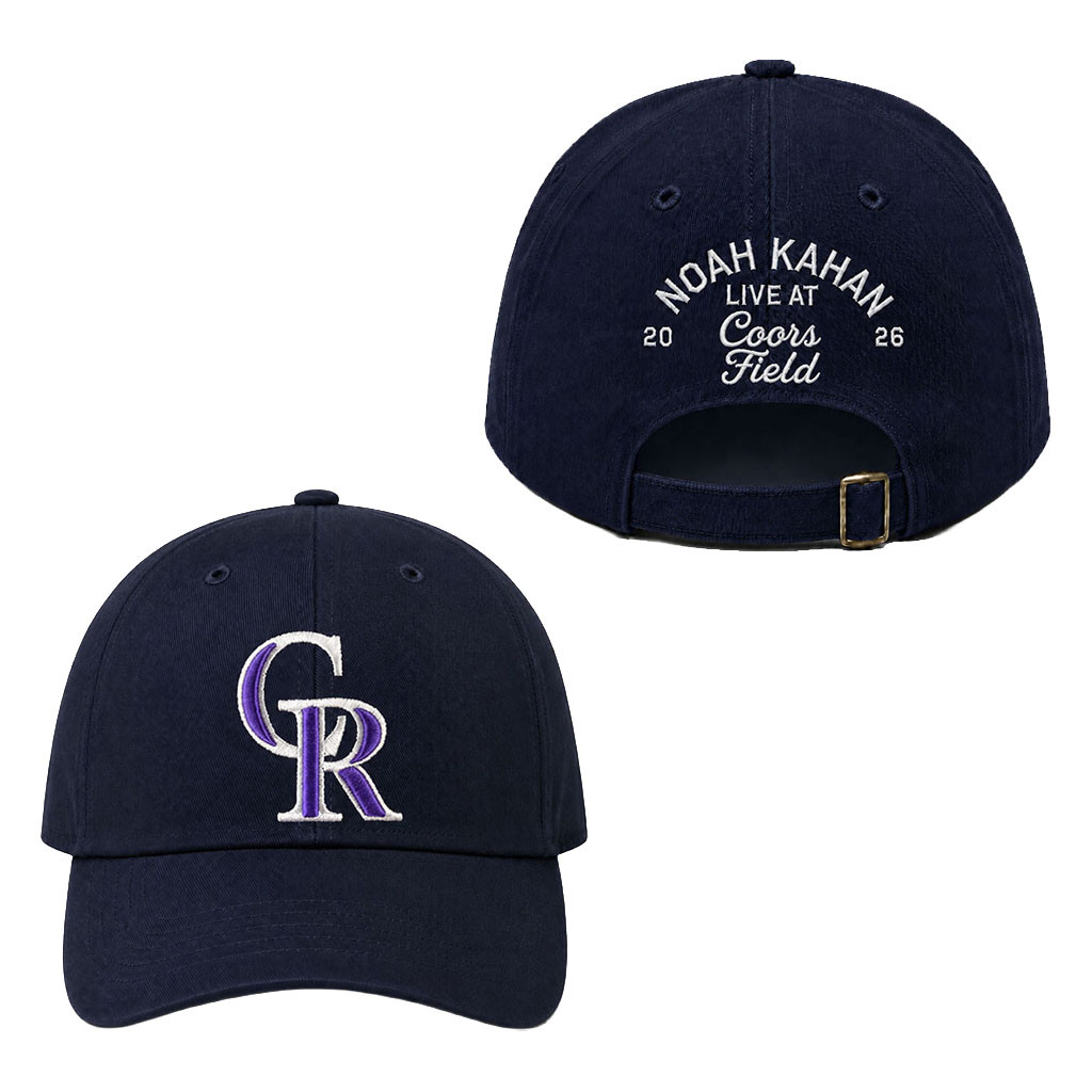 Noah Kahan Colorado Rockies Coors Field Hat 2026 Embroidered Noah Kahan Merch Concert Gear - Kdjoy Noah Kahan Colorado Rockies Coors Field Hat 2026 Embroidered Noah Kahan Merch Concert Gear - Kdjoy