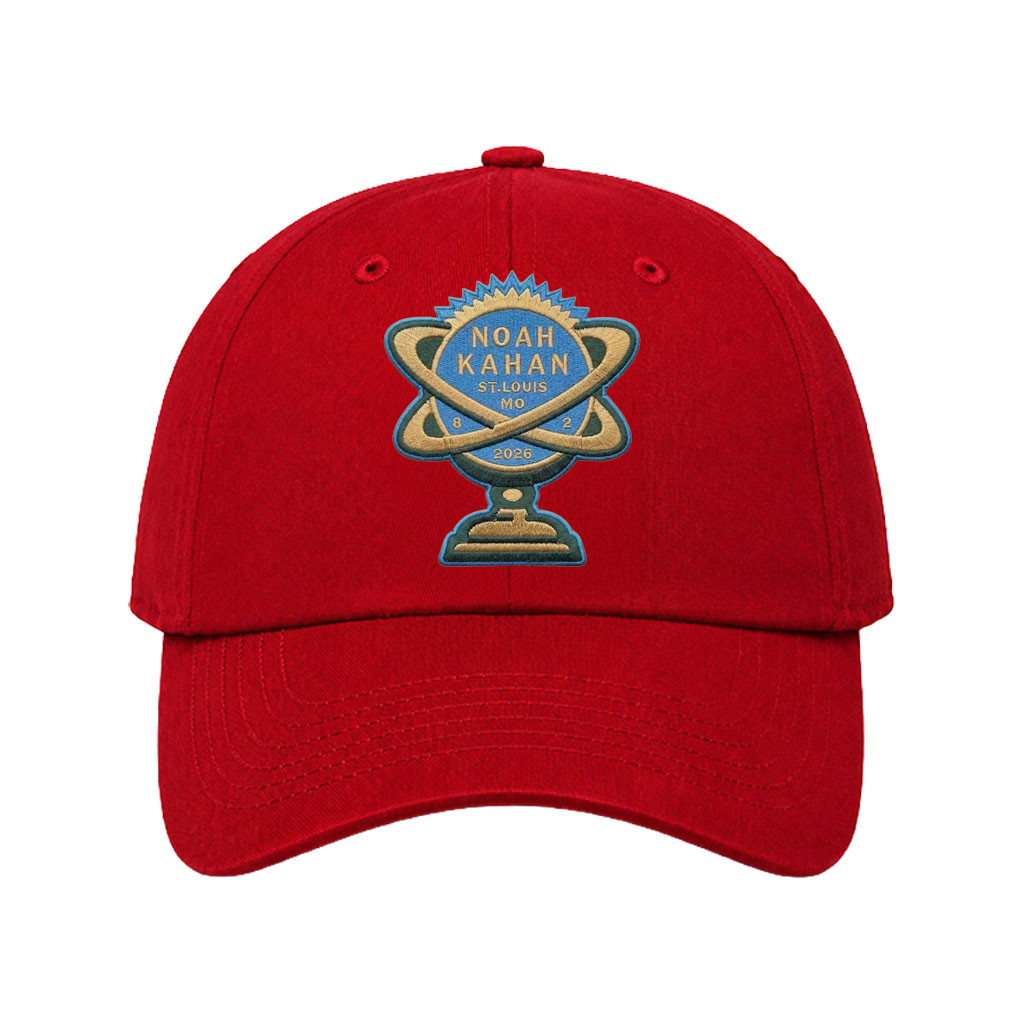 Noah Kahan Merch 2026 NK The Great Divide Tour At Busch Stadium St Louis MO Hat Red - Kdjoy Noah Kahan Merch 2026 NK The Great Divide Tour At Busch Stadium St Louis MO Hat Red - Kdjoy
