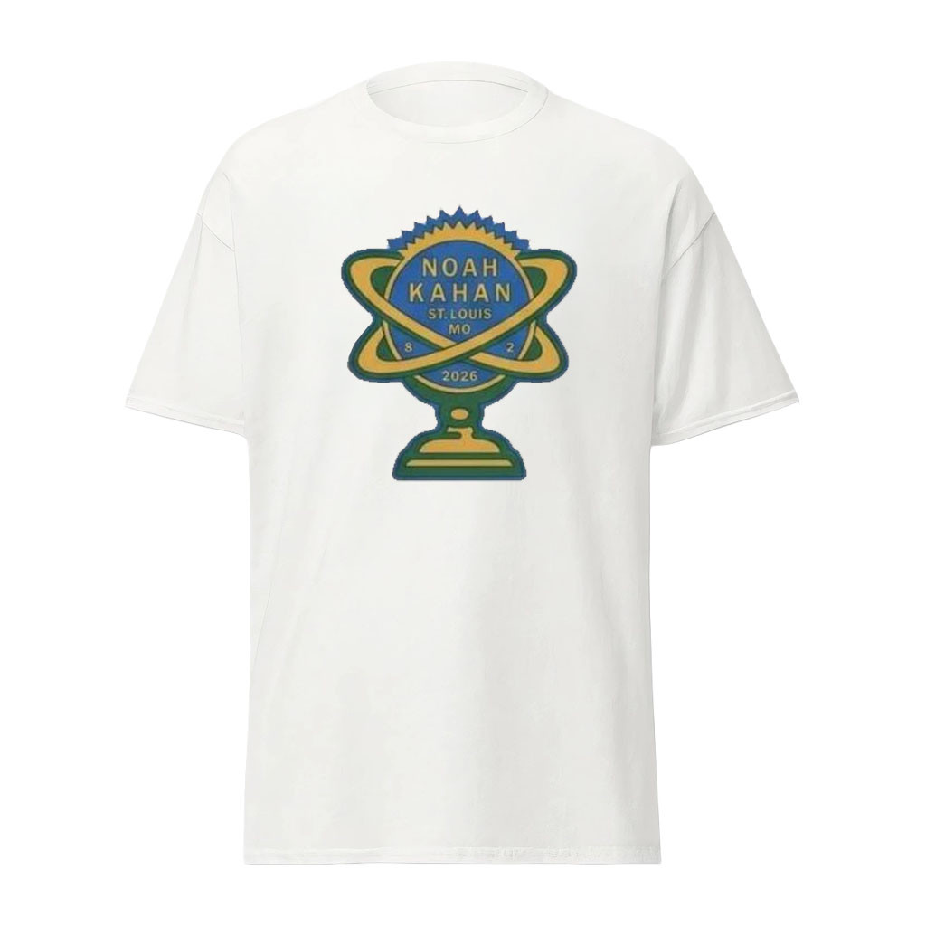 Noah Kahan Merch 2026 NK The Great Divide Tour At Busch Stadium St Louis MO T-Shirt White - Kdjoy Noah Kahan Merch 2026 NK The Great Divide Tour At Busch Stadium St Louis MO T-Shirt White - Kdjoy
