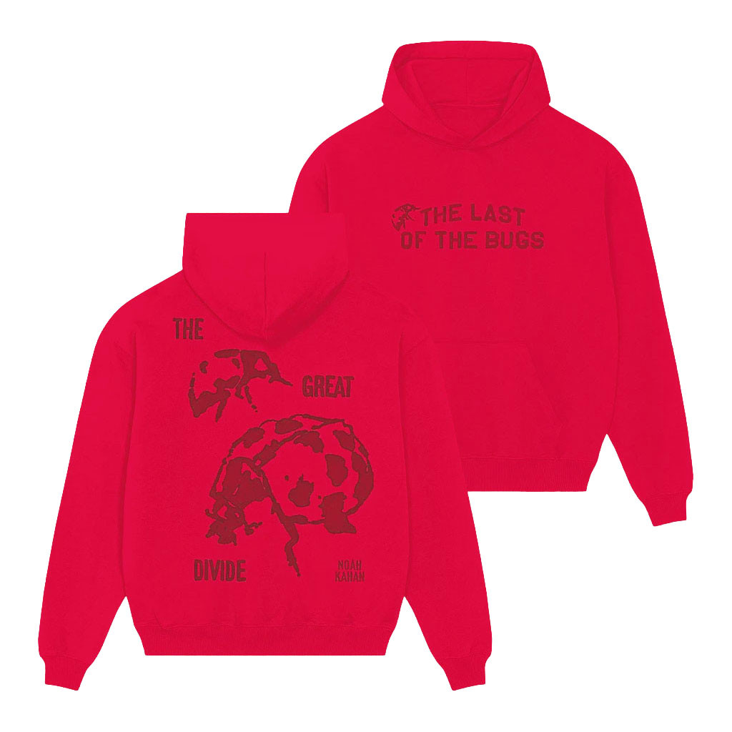 Noah Kahan Merch 2026 The Last Of The Bugs Hoodie Ladybug NK The Great Divide Tour Merch - Kdjoy