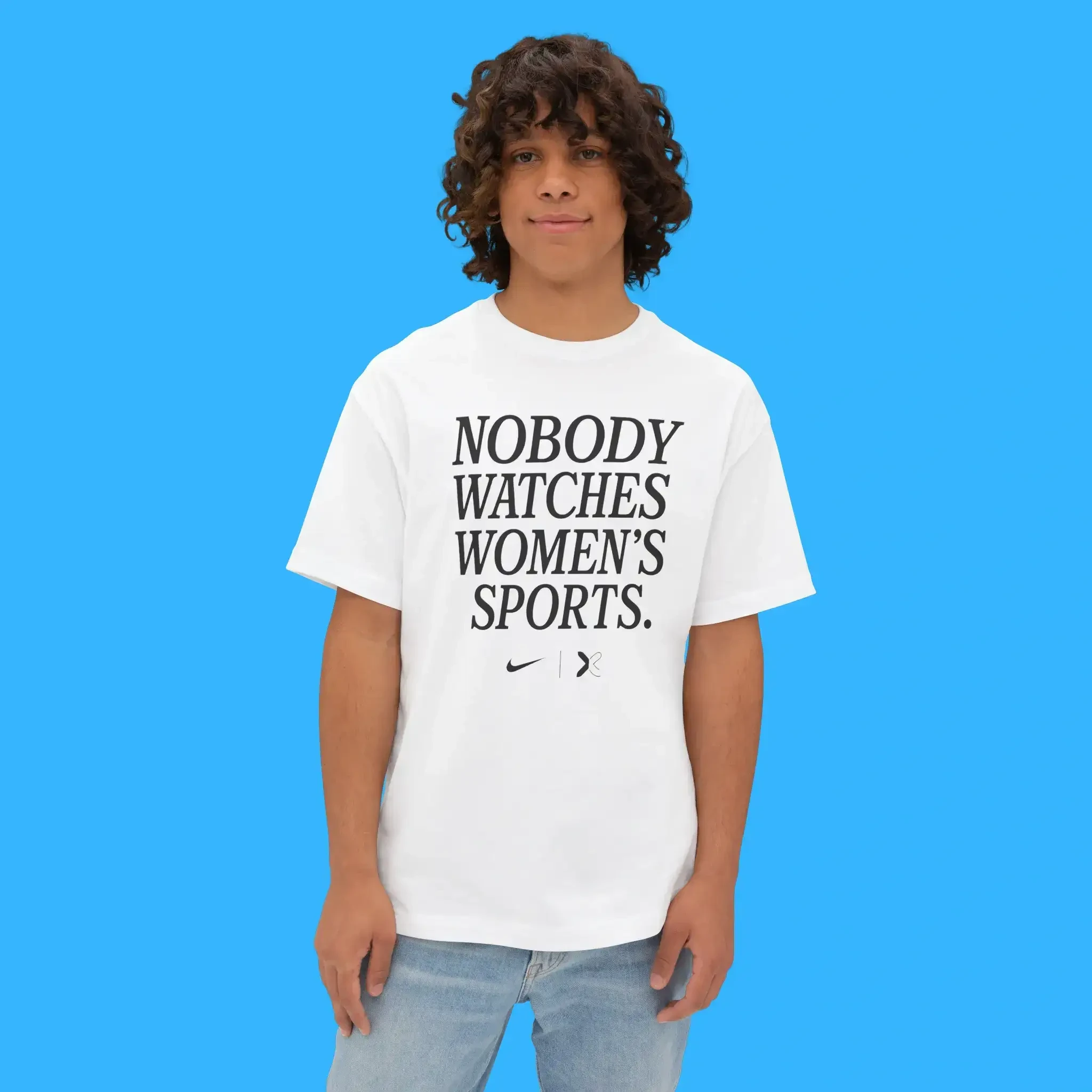 Nobody Watches Women's Sports Shirt White Unique Gift For Brothers - Kdjoy