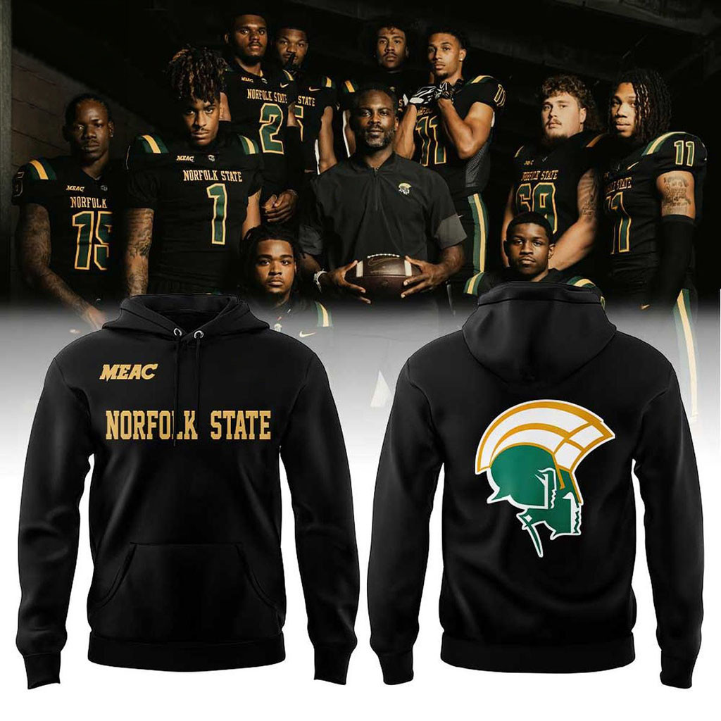 Norfolk State Spartans Dark Mode Season 2026 Hoodie NS Spartans Merch Gift For Football Fans - Kdjoy