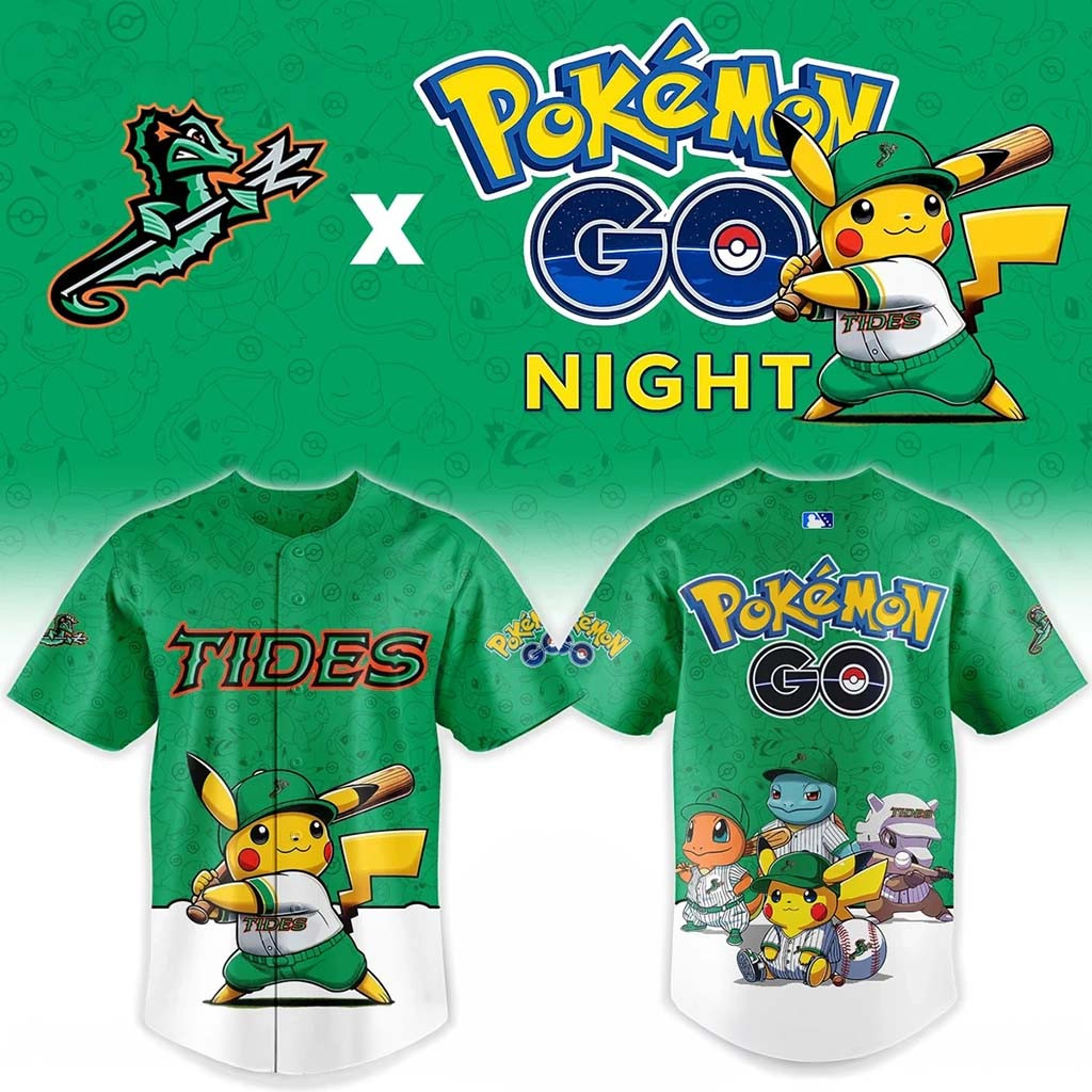 Norfolk Tides Pokemon Go Night Game Jersey 2026 Norfolk Tides Merch Gift For Baseball Lovers - Kdjoy Norfolk Tides Pokemon Go Night Game Jersey 2026 Norfolk Tides Merch Gift For Baseball Lovers - Kdjoy