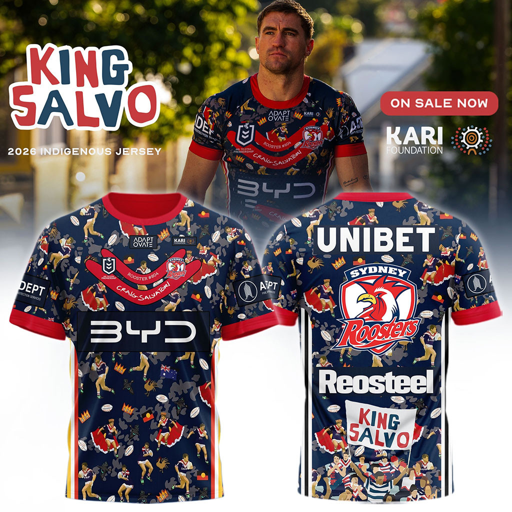 NRL Sydney Roosters 2026 Indigenous Football Jersey Sydney Roosters Merch Gift For Fans - Kdjoy NRL Sydney Roosters 2026 Indigenous Football Jersey Sydney Roosters Merch Gift For Fans - Kdjoy