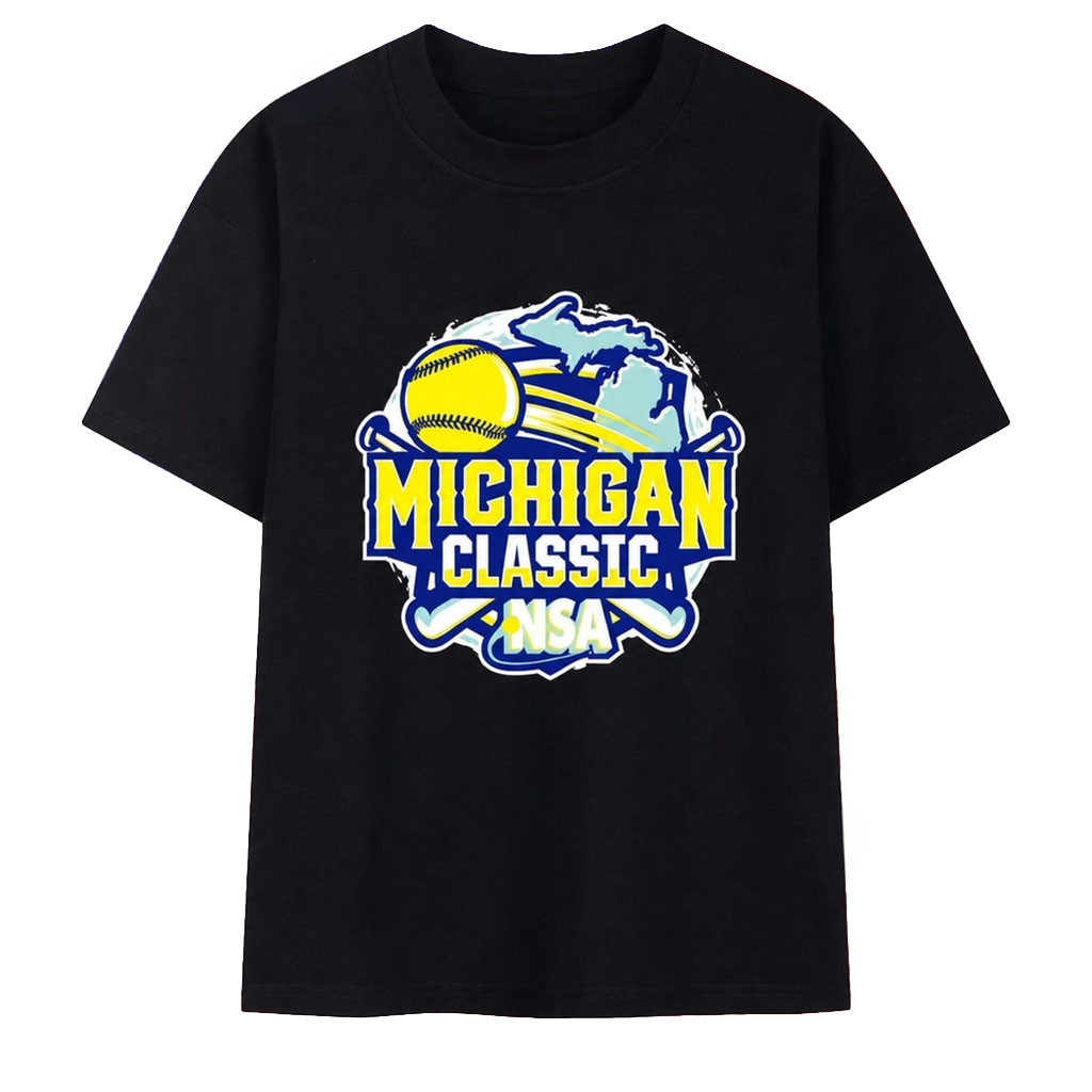 NSA Michigan Classic Merch Fastpitch Tournament Shirt Softball Apparel Gifts For Sport Lovers - Kdjoy