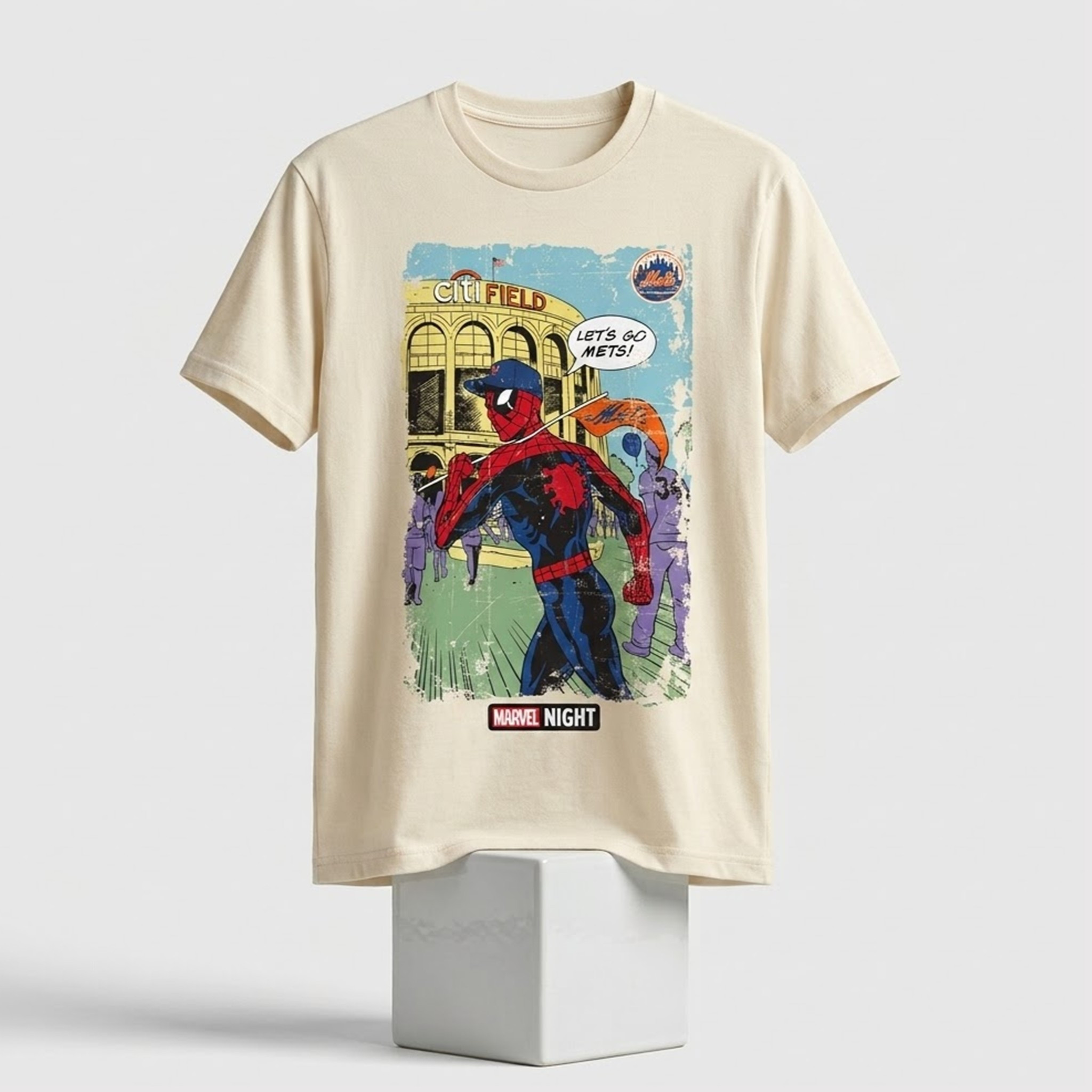 NY Mets Spider Man Marvel Night 2026 Shirt New York Mets Merch Gifts For Son - Kdjoy