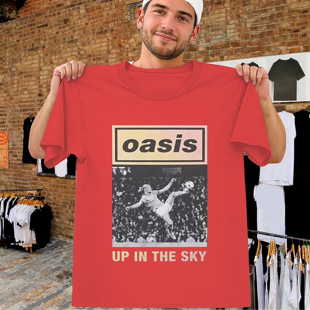 Oasis Up In The Sky Shirt Erling Haaland Manchester City Tee Oasis Merch Gifts For Rock Fan - Kdjoy Oasis Up In The Sky Shirt Erling Haaland Manchester City Tee Oasis Merch Gifts For Rock Fan - Kdjoy