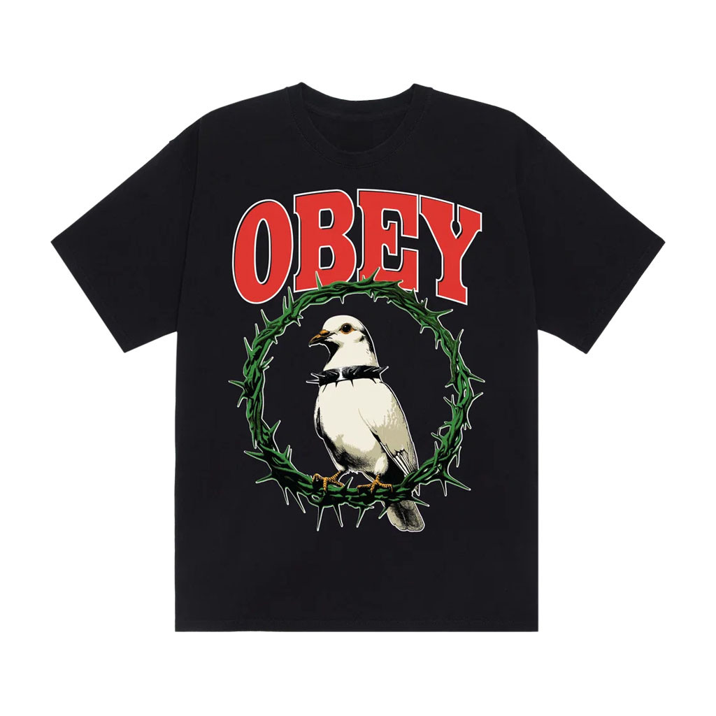 Obey Clothing Merch 2026 Thorn Of Peace T-Shirt Gift Ideas For Boyfriend - Kdjoy Obey Clothing Merch 2026 Thorn Of Peace T-Shirt Gift Ideas For Boyfriend - Kdjoy