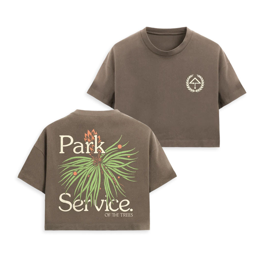 Of The Trees Merch 2026 Park Service Crop Top Music Lover Gift Ideas For Her - Kdjoy Of The Trees Merch 2026 Park Service Crop Top Music Lover Gift Ideas For Her - Kdjoy