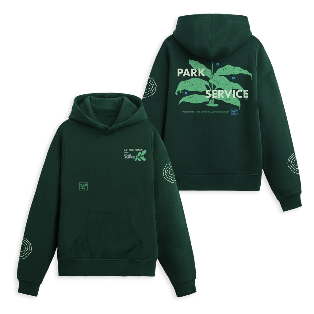 Of The Trees Merch 2026 Park Service Hoodie Of The Trees Hoodie Gift For Rock Band Fans - Kdjoy