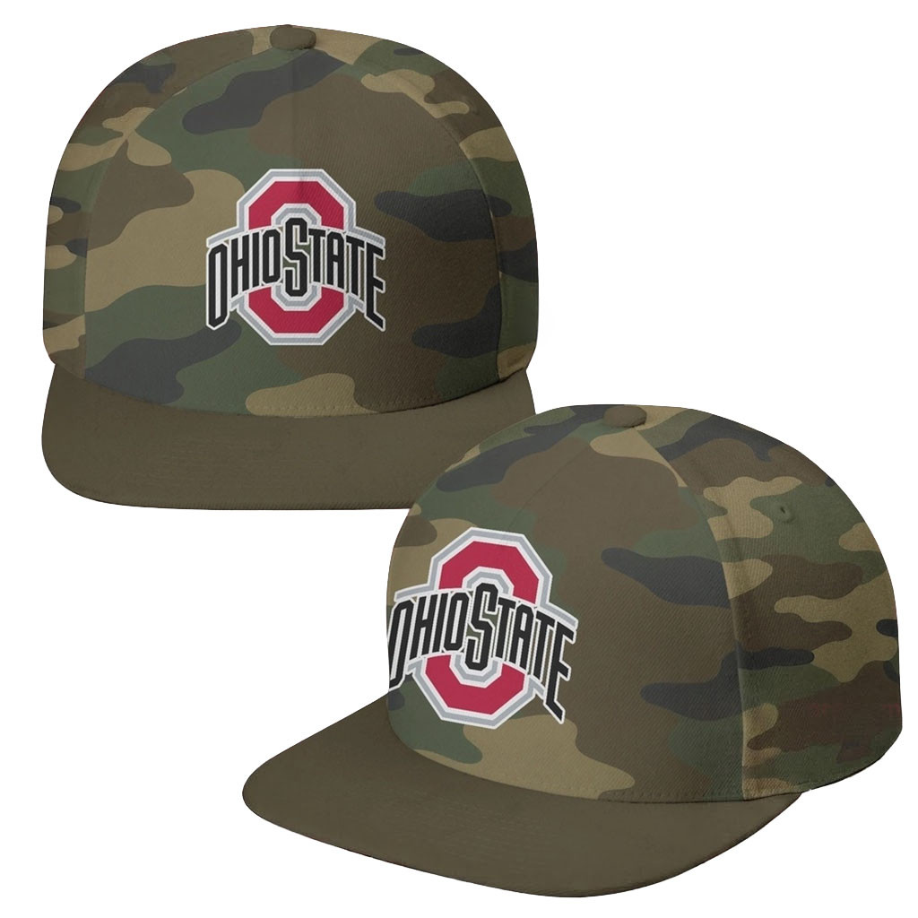 Ohio State Buckeyes Field Ops Camo Snapback Hat Wolverines Merch Gifts For Football Fan - Kdjoy Ohio State Buckeyes Field Ops Camo Snapback Hat Wolverines Merch Gifts For Football Fan - Kdjoy