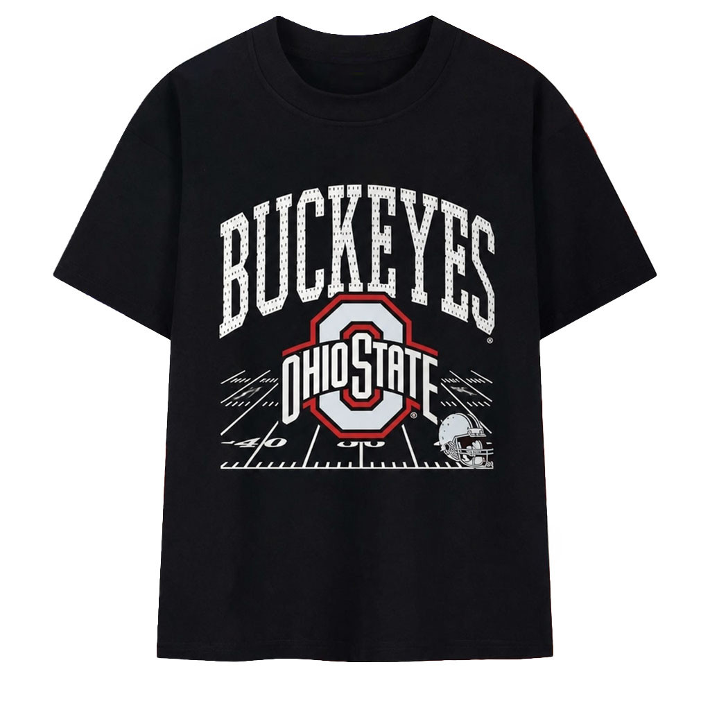 Ohio State Buckeyes Football Team Logo T-Shirt Buckeyes Merch Football Fan Gift Ideas - Kdjoy