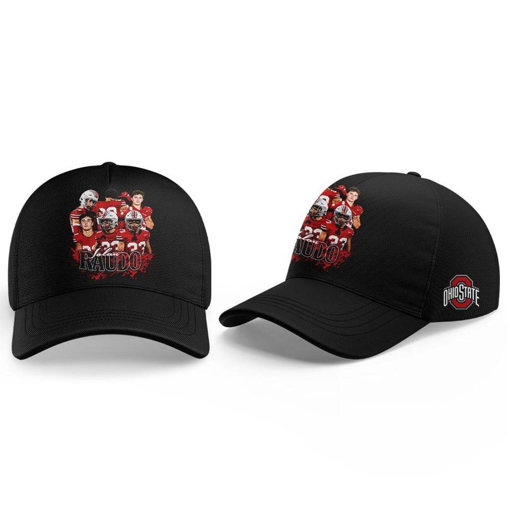Ohio State Buckeyes Preseason Training Camp Solo Raudo Hat Buckeyes Merch Football Fan Gifts - Kdjoy