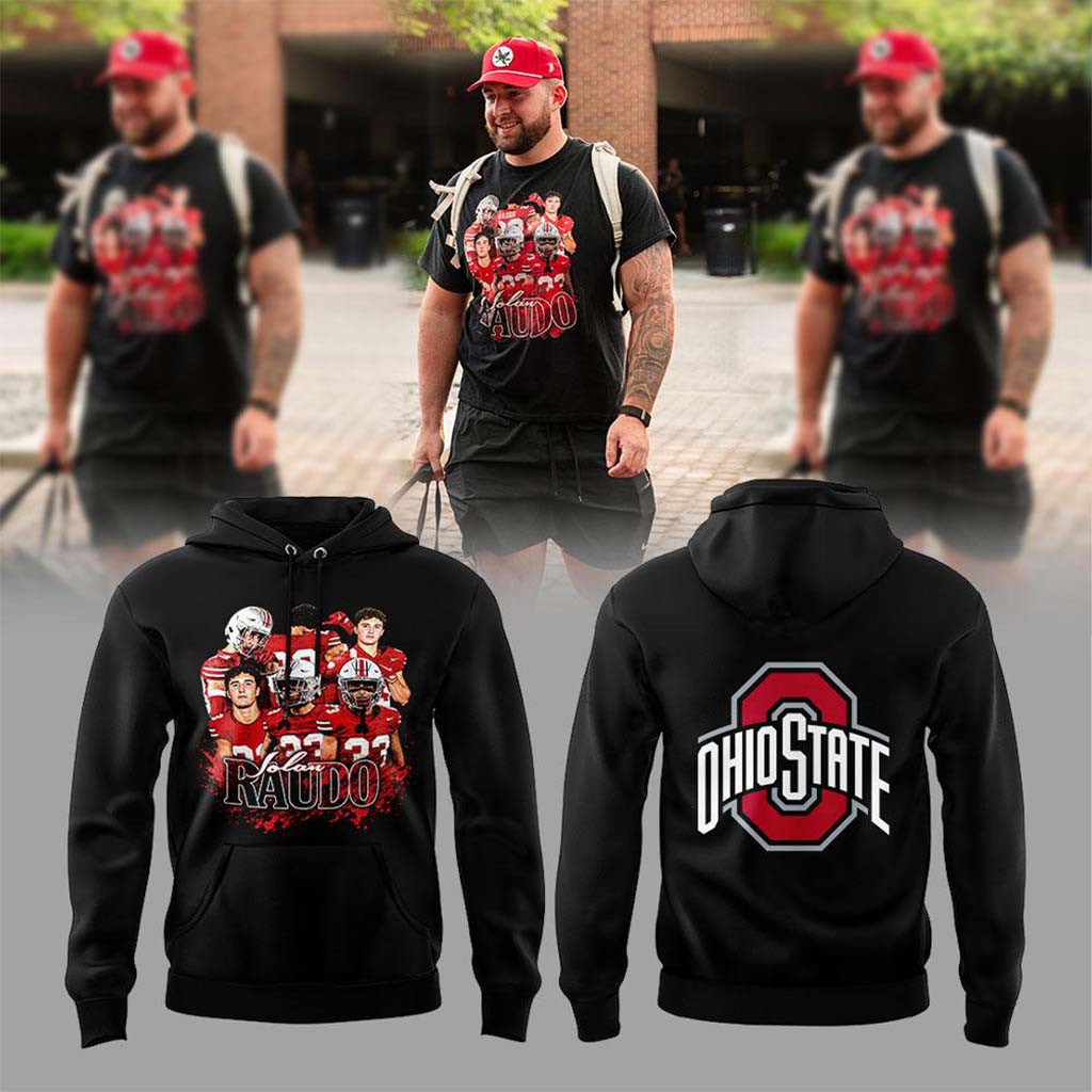 Ohio State Buckeyes Preseason Training Camp Solo Raudo Hoodie Buckeyes Merch Gift For Fans - Kdjoy