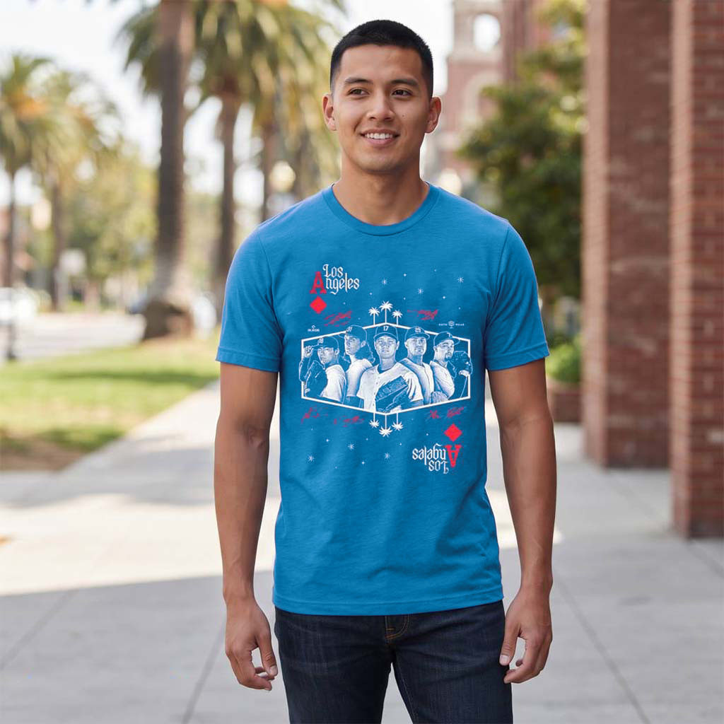 Ohtani Skubal Yamamoto Glasnow Snell Los Angeles Aces T-Shirt Gift Ideas For Husband - Kdjoy Ohtani Skubal Yamamoto Glasnow Snell Los Angeles Aces T-Shirt Gift Ideas For Husband - Kdjoy