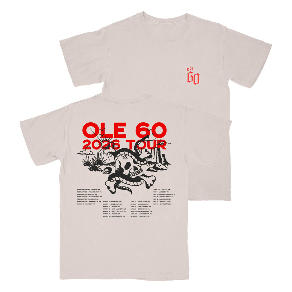 Ole 60 Merch 2026 Smokestack Town Tour T-Shirt Ole 60 Concert Merch Best Gifts For Band Fans - Kdjoy